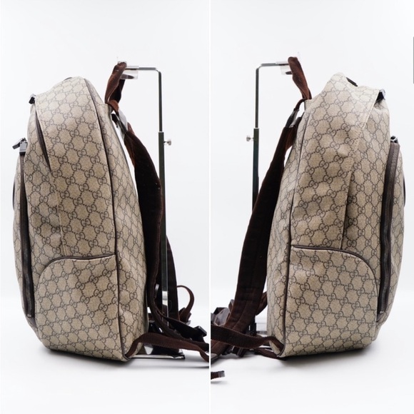 Gucci Interlocking GG Plus Canvas Backpack - Picture 5 of 15